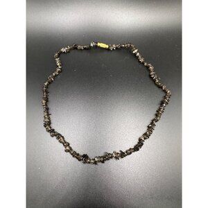 Beautiful Vintage Smokey Quartz Bead Necklace
